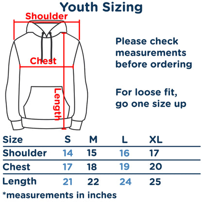 Repetto Large Pennant Hoodie (Youth) RRE01